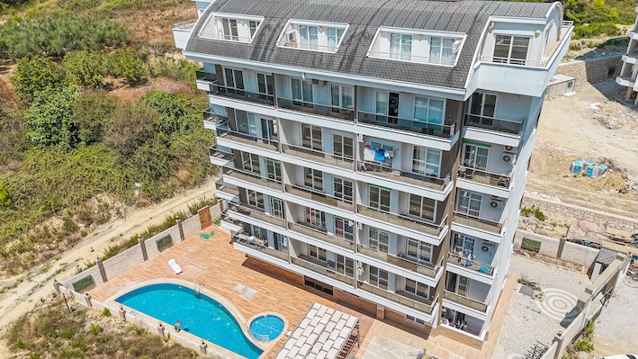 Квартира в Алании 1+1 в комплексе Green Valley в районе Авсаллар - Фото 2