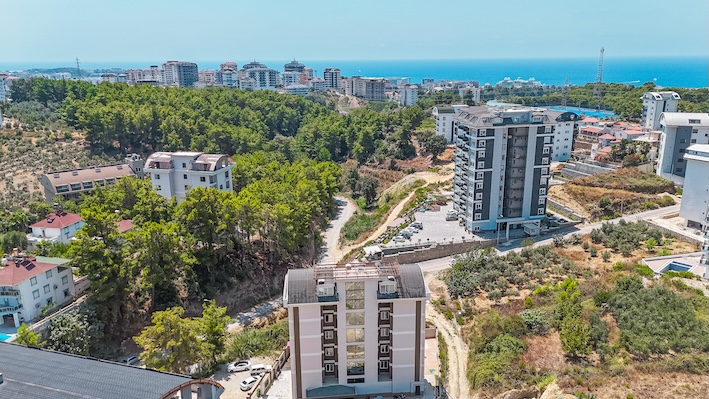 Квартира в Алании 1+1 в комплексе Green Valley в районе Авсаллар - Фото 3