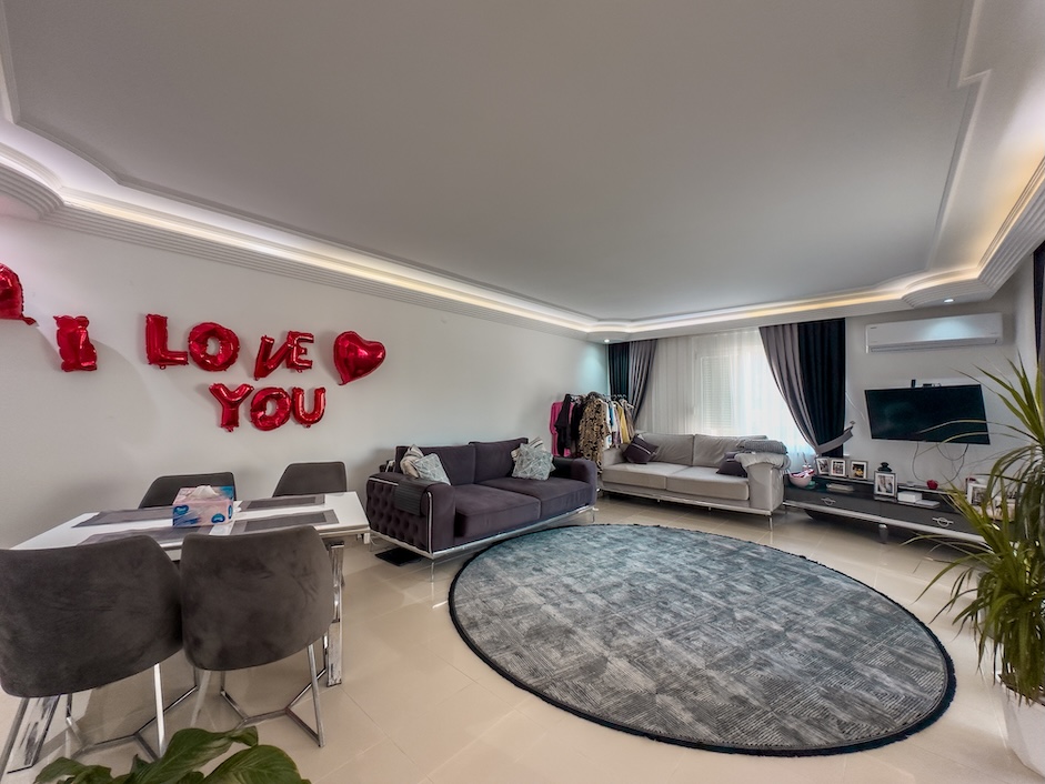 Квартира в Турции 3+1 в комплексе Crown 1 в районе Оба в Алании - Фото 10