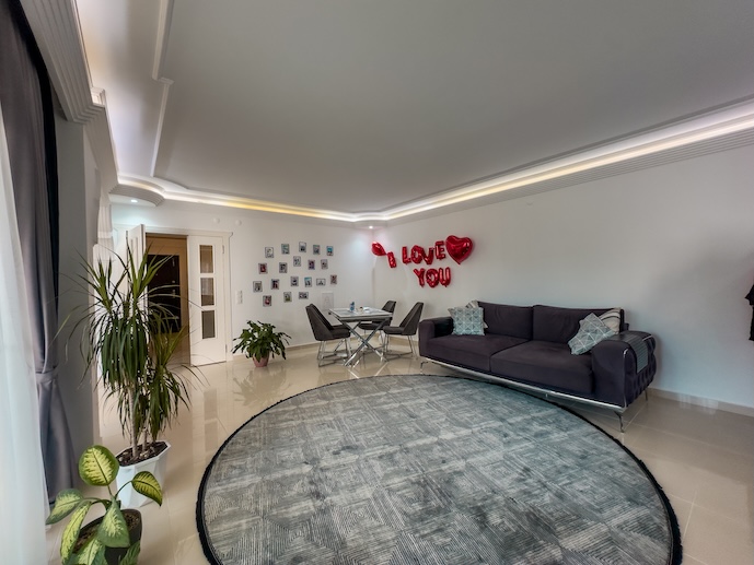 Квартира в Турции 3+1 в комплексе Crown 1 в районе Оба в Алании - Фото 11