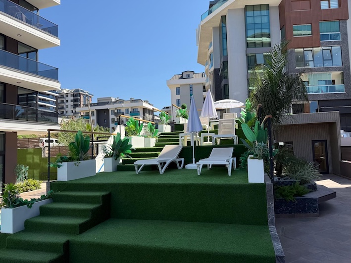 Квартира в Турции 1+1 в комплексе New Level Сleopatra в центре Алании - Фото 7