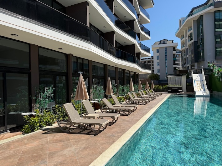 Квартира в Турции 1+1 в комплексе New Level Сleopatra в центре Алании - Фото 4