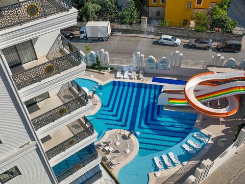 Квартира в Алании 2+1 в комплексе Yekta Royal club в центре города - Фото 7