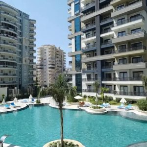 Квартира в Алании 1+1 в комплексе Albimo Loft в районе Махмутлар