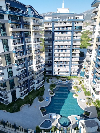 Квартира в Алании 1+1 в комплексе Albimo Loft в районе Махмутлар - Фото 1