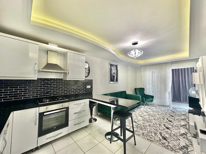 Квартира в Алании 1+1 в комплексе Sonas Life в районе Махмутлар - Фото 6