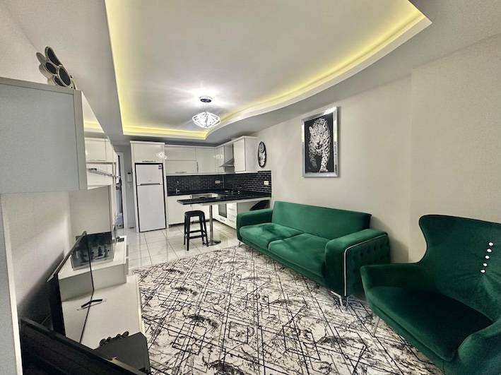 Квартира в Алании 1+1 в комплексе Sonas Life в районе Махмутлар - Фото 8