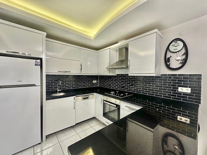 Квартира в Алании 1+1 в комплексе Sonas Life в районе Махмутлар - Фото 15