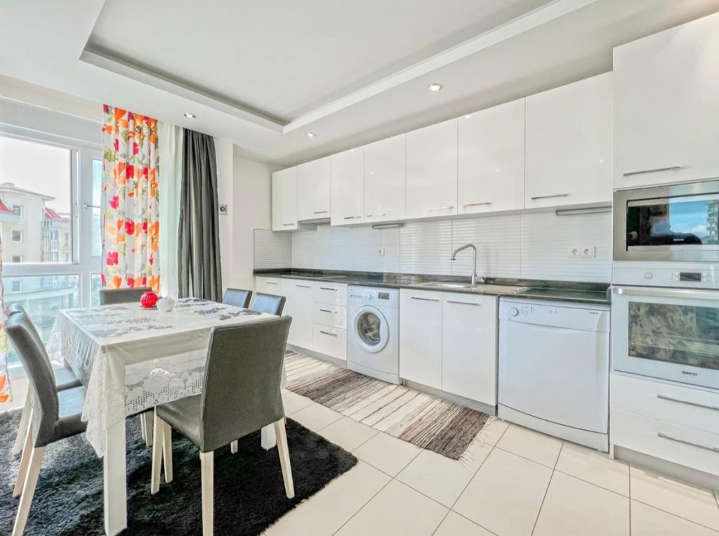 Квартира 2+1 в комплексе Crystal garden в районе Джикджилли в Алании - Фото 17