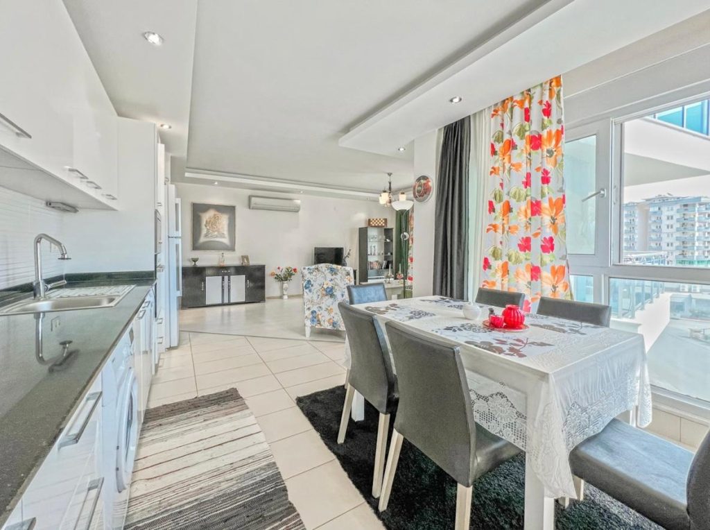 Квартира 2+1 в комплексе Crystal garden в районе Джикджилли в Алании - Фото 18