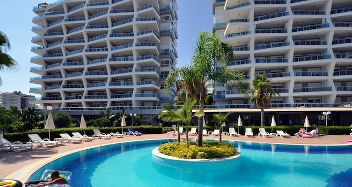 Квартира 2+1 в комплексе Crystal garden в районе Джикджилли в Алании - Фото 2