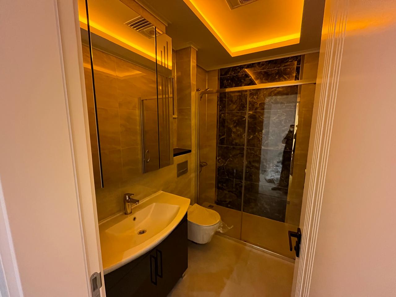 Квартира в Алании 2+1 в комплексе Yekta Royal club в центре города - Фото 24