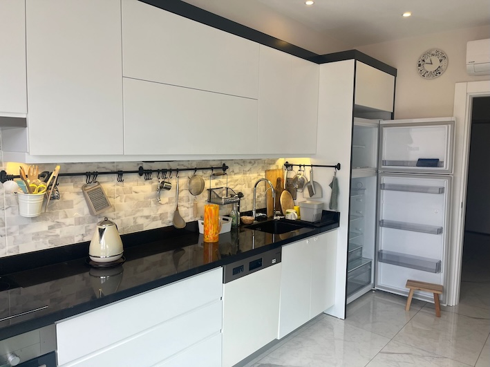 Квартира в Алании 3+1 в комплексе Konak City Towers в центре города - Фото 22