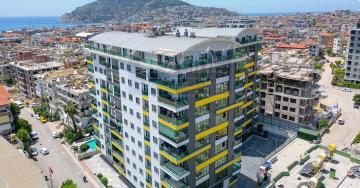 Квартира в Алании 3+1 в комплексе Konak City Towers в центре города - Фото 4