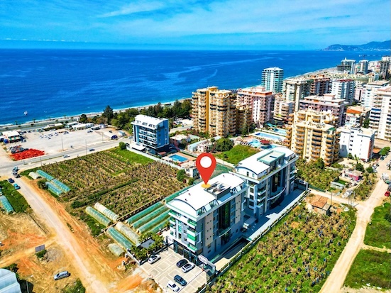 Квартира в Алании 3+1 дуплекс в комплексе Azeroth Enesay в районе Каргыджак - Фото 2