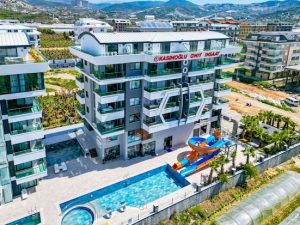 Квартира в Алании 3+1 дуплекс в комплексе Azeroth Enesay в районе Каргыджак - Фото 1