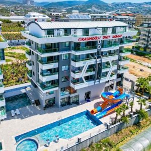 Квартира в Алании 3+1 дуплекс в комплексе Azeroth Enesay в районе Каргыджак