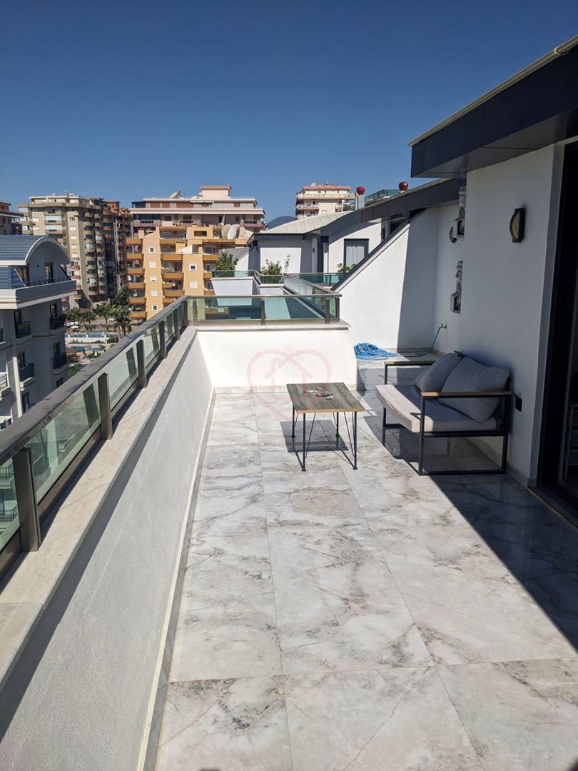 Квартира в Алании 3+1 дуплекс в комплексе Azeroth Enesay в районе Каргыджак - Фото 32