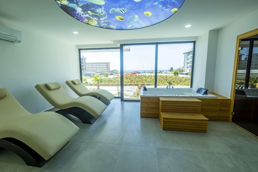 Квартира в Алании 3+1 дуплекс в комплексе Azeroth Enesay в районе Каргыджак - Фото 11