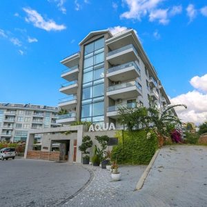 Квартира в Алании 1+1 в комплексе Aqua Residence в районе Кестель