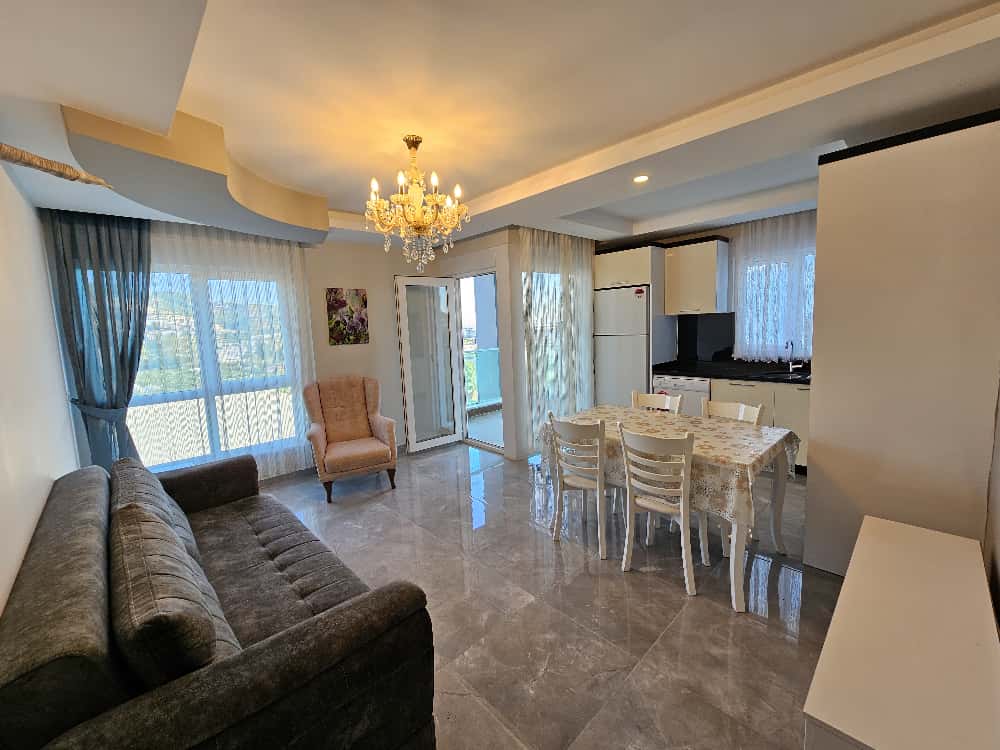 Квартира в Махмутлар 1+1 в комплексе Gold Aura 3 в Алании - Фото 9