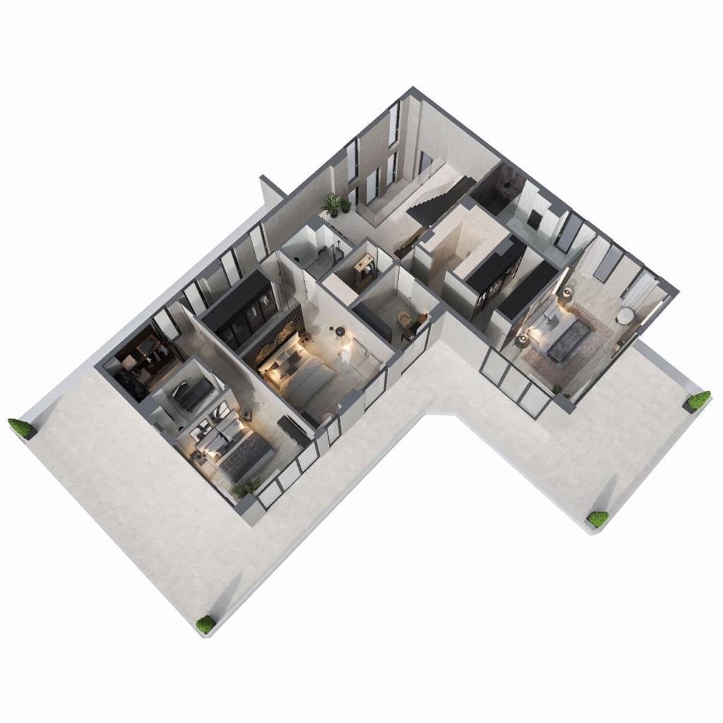 Вилла в Турции 5+2 в районе Бекташ в Алании - Фото 6