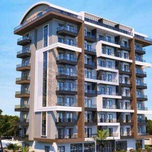 Квартира в Паяллар 1+1 в комплексе Live City в Алании