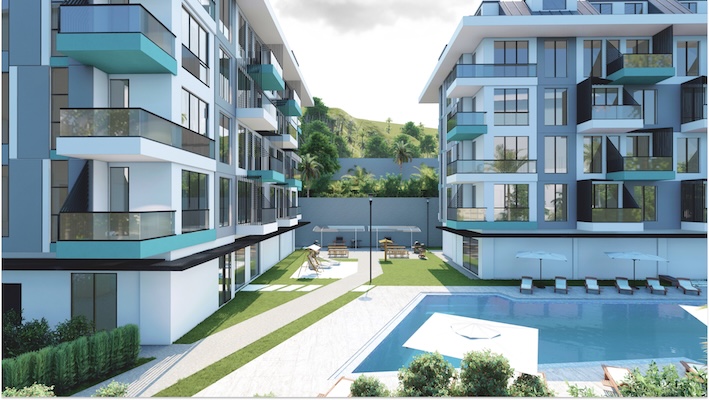 Квартиры в Алании 1+1 в комплексе Dream Homes в районе Клеопатра - Фото 5