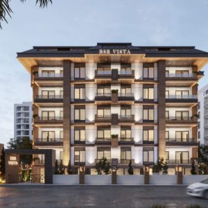 Квартира в Махмутлар 2+1 дуплекс в комплексе BSR Vista 1 в Алании