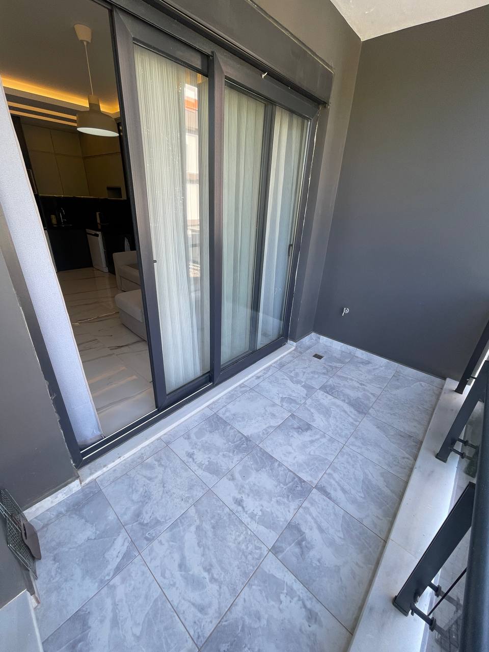 Квартира в Оба 1+1 в комплексе River Panorama в Алании - Фото 22