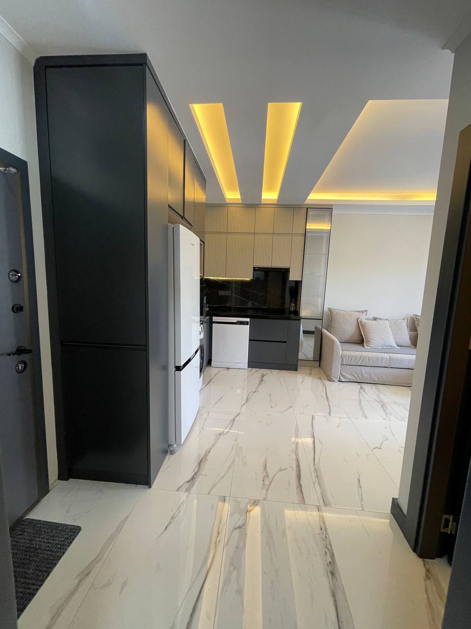 Квартира в Оба 1+1 в комплексе River Panorama в Алании - Фото 16