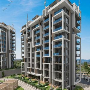 Квартира в Авсаллар 1+1 в комплексе Emerald Grand Deluxe в Алании