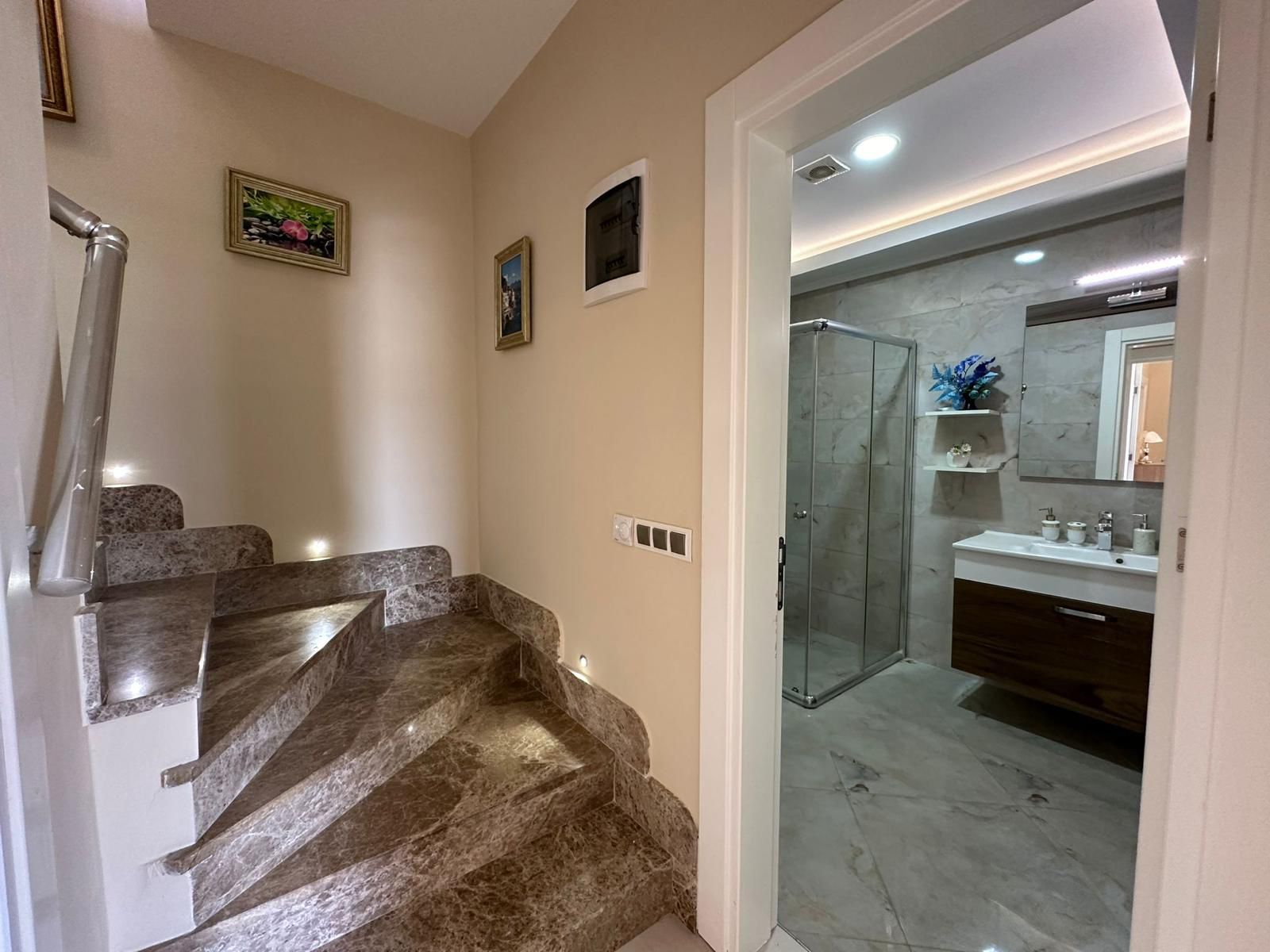 Квартира в Махмутлар 2+1 дуплекс в комплексе Lumos в Алании - Фото 24