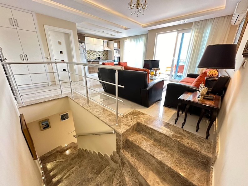 Квартира в Махмутлар 2+1 дуплекс в комплексе Lumos в Алании - Фото 29