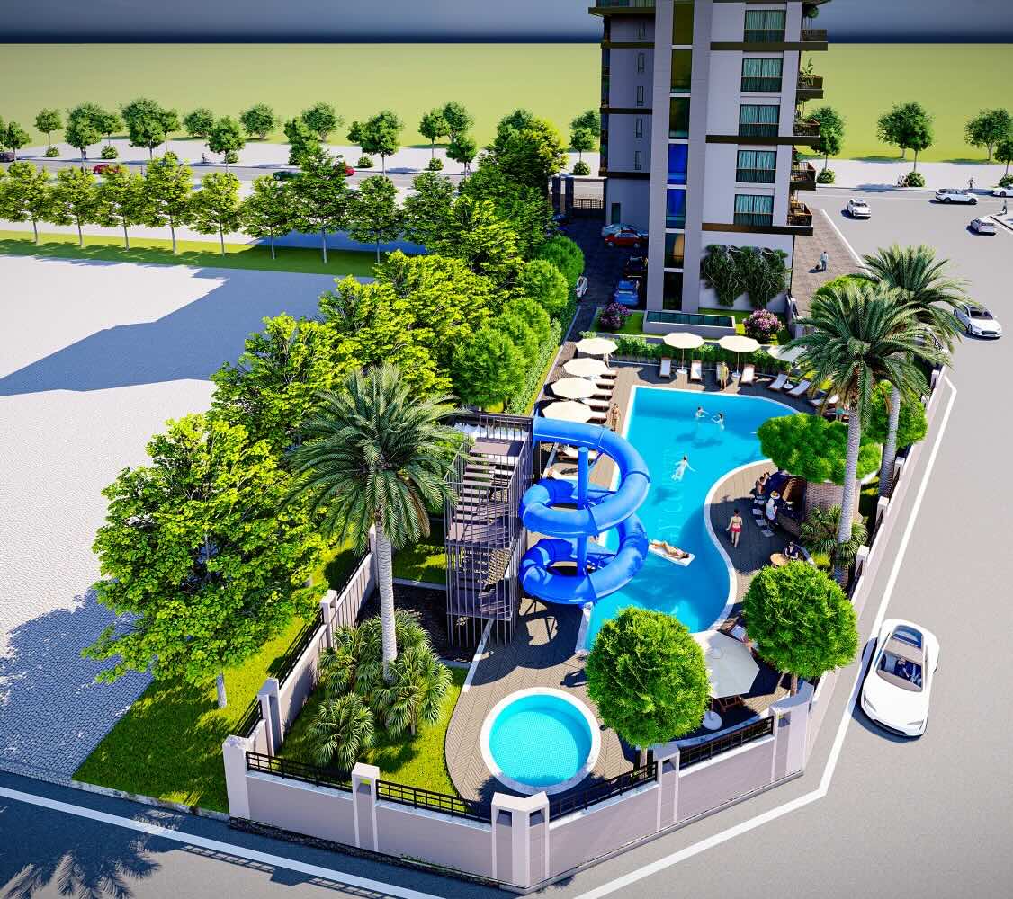 Квартира в Махмутлар 1+1 в комплексе Ecology Corner в Алании - Фото 4