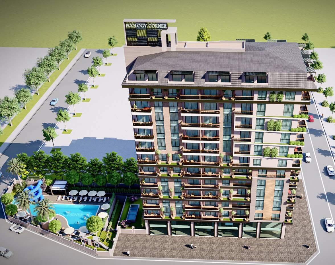 Квартира в Махмутлар 1+1 в комплексе Ecology Corner в Алании - Фото 3