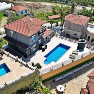 Дом в Турции планировкой 3+1 в комплексе Goldbau в Алании