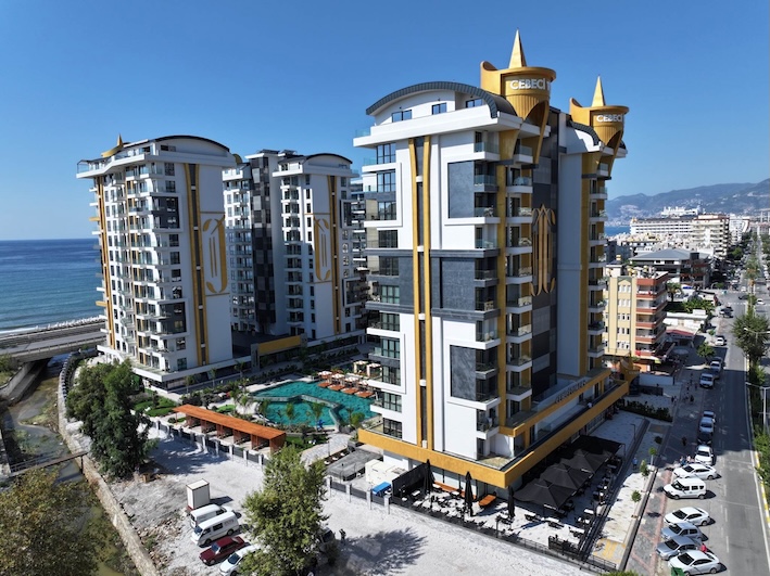 Квартира в Махмутлар 1+1 в премиум комплексе Cebeci Towers в Алании - Фото 5