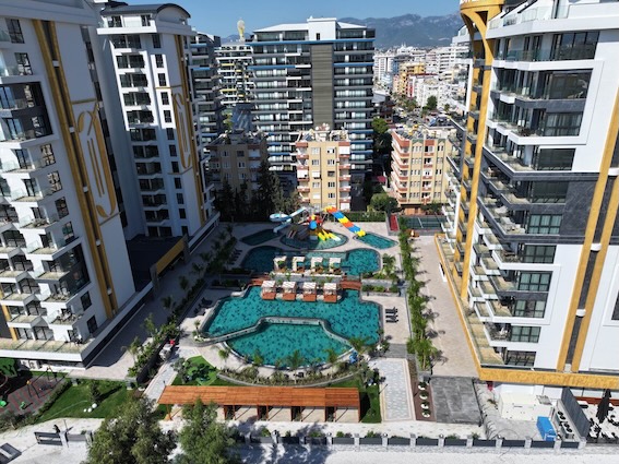 Квартира в Махмутлар 1+1 в премиум комплексе Cebeci Towers в Алании - Фото 6