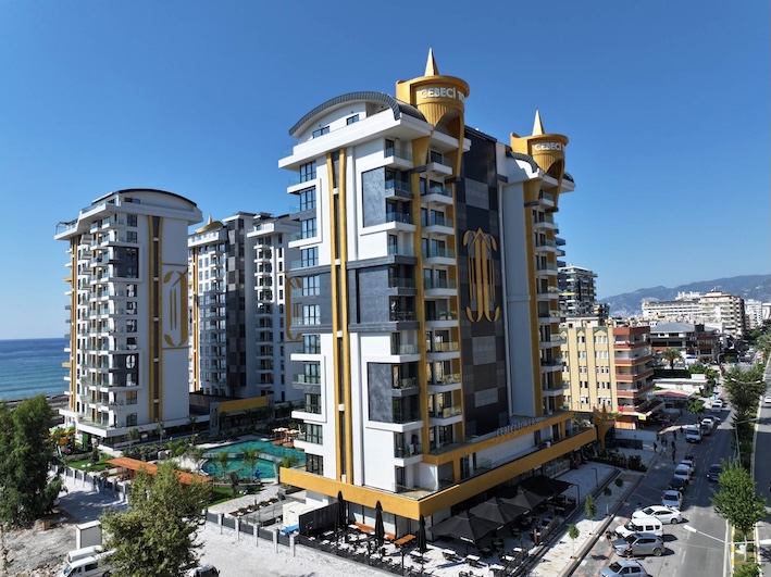 Квартира в Махмутлар 1+1 в премиум комплексе Cebeci Towers в Алании - Фото 1