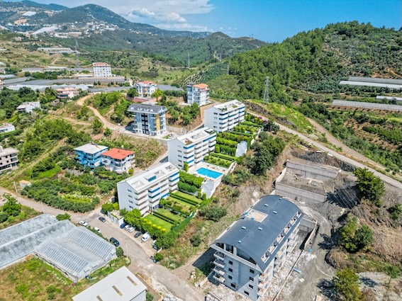 Квартиры в Конаклы дуплекс 3+1 в комплексе Novron Orients в Алании - Фото 5