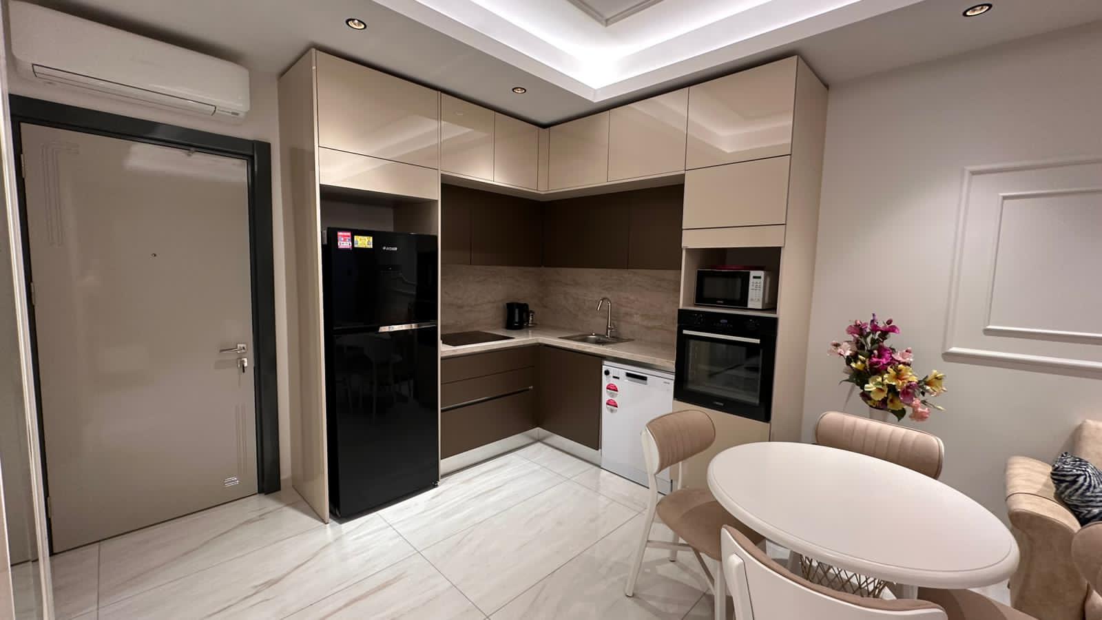 Квартира в Махмутлар 1+1 в премиум комплексе Cebeci Towers в Алании - Фото 21