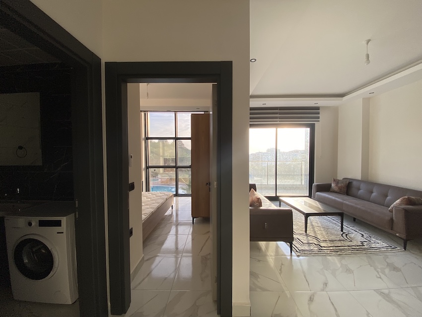 Квартира в Кестель 1+1 в комплексе Sea Pearl Sky  в Алании - Фото 22