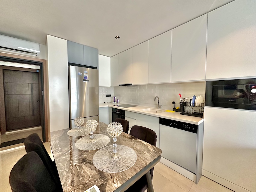 Квартира в Алании 1+1 в комплексе Cleopatra Littore в самом центре города - Фото 17