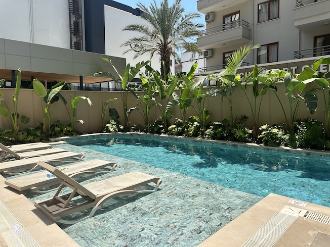 Квартира в Алании 1+1 в комплексе Cleopatra Littore в самом центре города - Фото 7