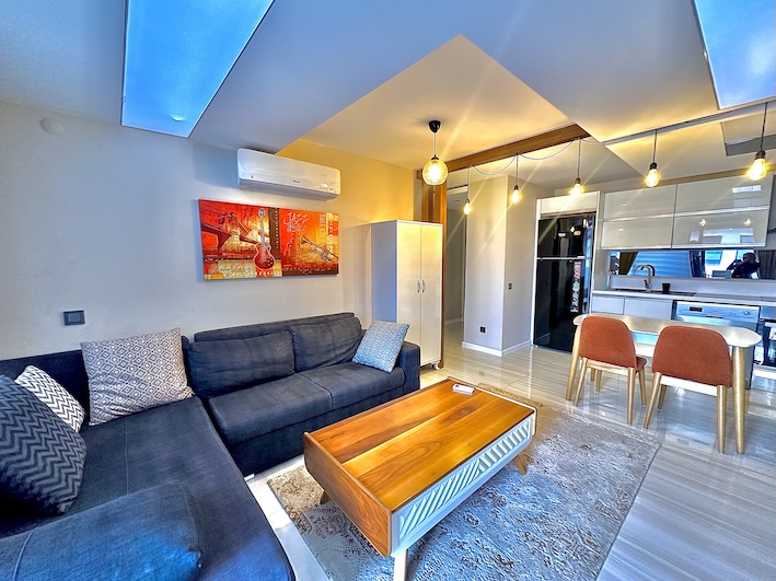 Квартира в Каргыджак 1+1 в комплексе Toprak Panorama в Алании - Фото 18