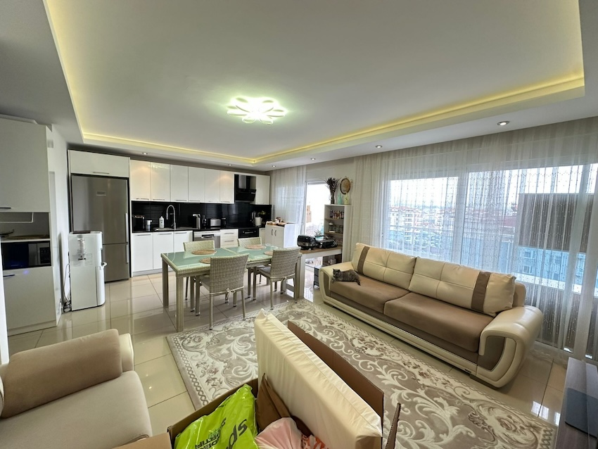 Квартира в Алании 3+1 дуплекс в комплексе Crystal Garden в районе Джикджилли - Фото 20