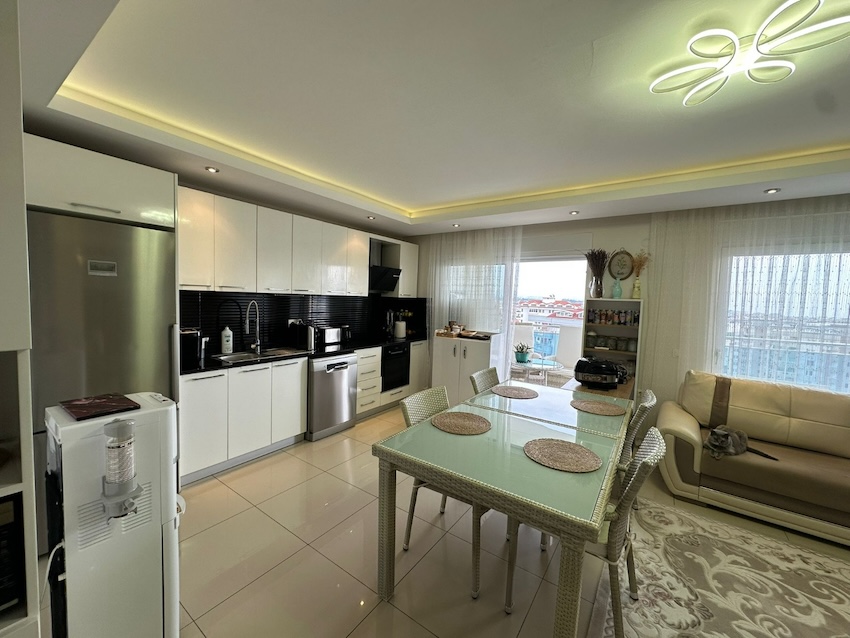 Квартира в Алании 3+1 дуплекс в комплексе Crystal Garden в районе Джикджилли - Фото 16