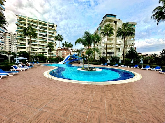 Квартира в Алании 3+1 дуплекс в комплексе Crystal Garden в районе Джикджилли - Фото 4