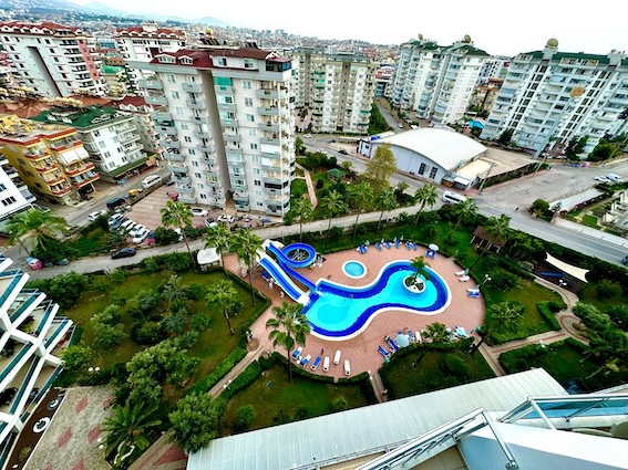 Квартира в Алании 3+1 дуплекс в комплексе Crystal Garden в районе Джикджилли - Фото 5